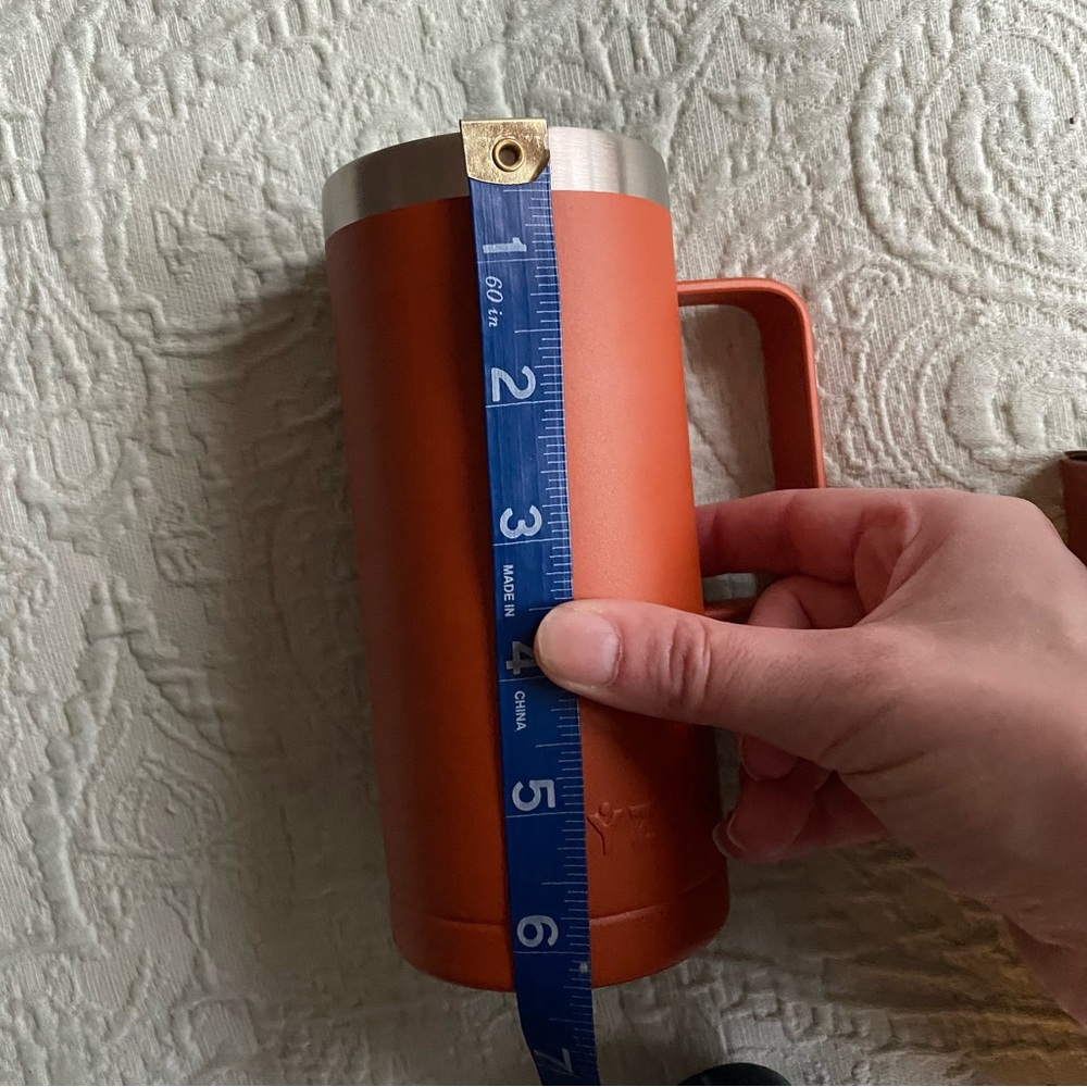 New RYZE Insulated 16 oz Travel Mug with Lid and Handle Stainless Steel Tumbler - Picture 10 of 12